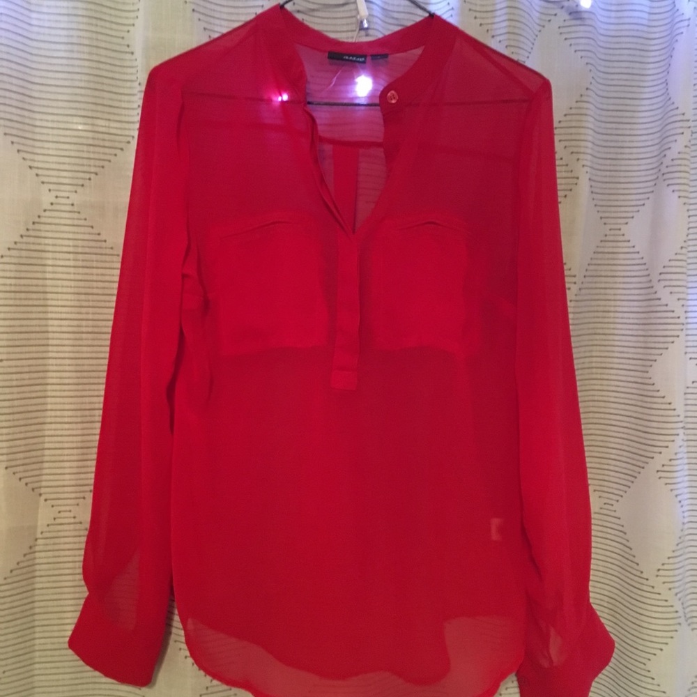 Ana Sheer Blouse